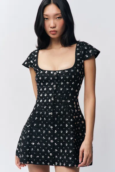 Danielle Guizio Ny Shiloh Dress In Black