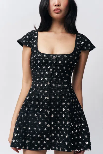 Danielle Guizio Ny Shiloh Dress In Black