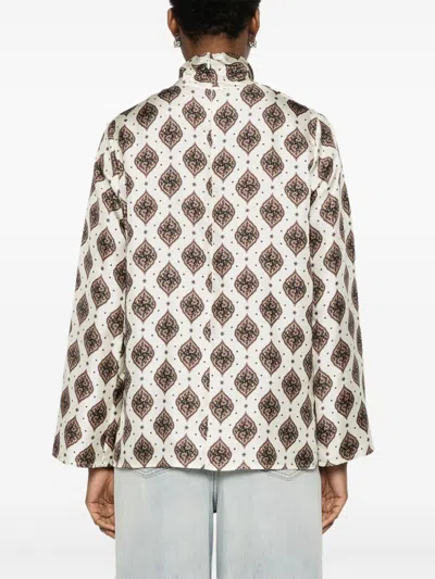 Alberto Biani Floral-print Blouse