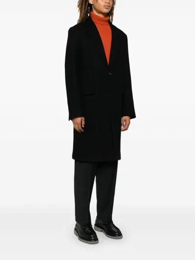 Ami Alexandre Mattiussi Ami Paris Men Wool Single-breasted Coat