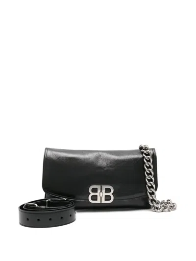 Shop Balenciaga Bb Soft Medium Handbag