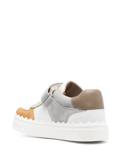 Chloé Chloè Lauren Touch Strap Sneakers