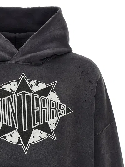 Saint Mxxxxxx X Denim Tears Hooded Cotton Sweatshirt