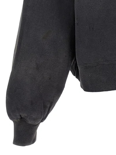 Saint Mxxxxxx X Denim Tears Hooded Cotton Sweatshirt