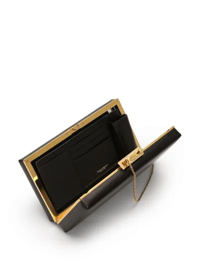 Shop Dolce & Gabbana Eva Leather Clutch