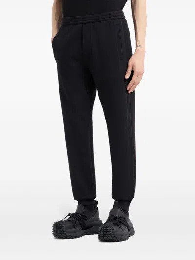 Shop Emporio Armani Cotton Sweatpants