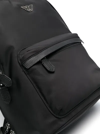 Shop Emporio Armani Nylon Backpack