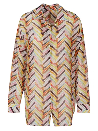 Feel Me Fab Multicolor Noto Printed Shirt