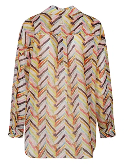 Feel Me Fab Multicolor Noto Printed Shirt