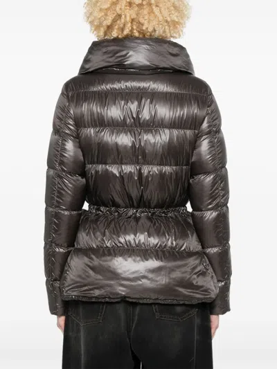 Herno Drawstring Waist Nylon Down Jacket