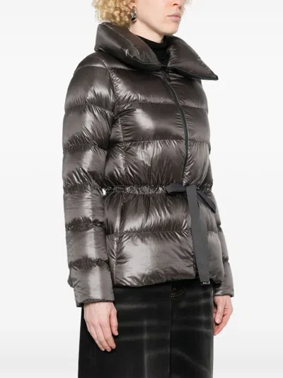 Herno Drawstring Waist Nylon Down Jacket