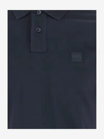 Shop Hugo Boss Stretch Cotton Polo Shirt