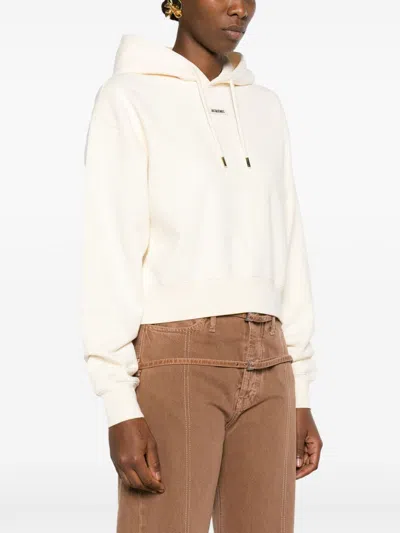 Shop Jacquemus Le Hoodie Gros Grain