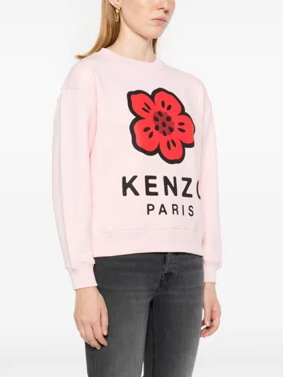 Shop Kenzo Boke Flower Cotton Sweatshirt