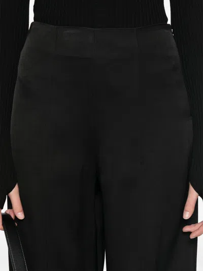 Loulou Studio Talia Pants Woman Black In Viscose