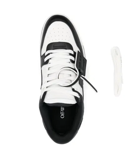 Shop Off-white Off White Out Of Office Leather Sneakers