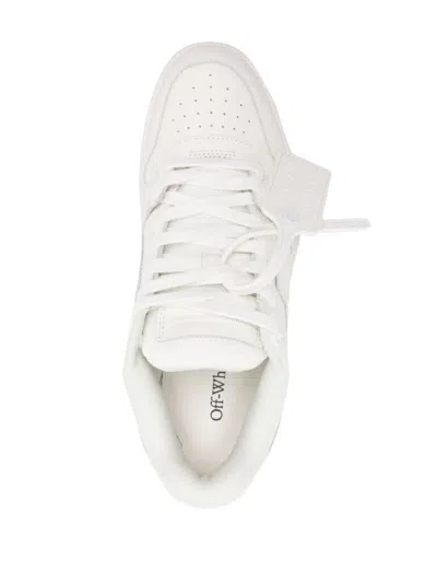 Shop Off-white Off White Out Of Office Leather Sneakers