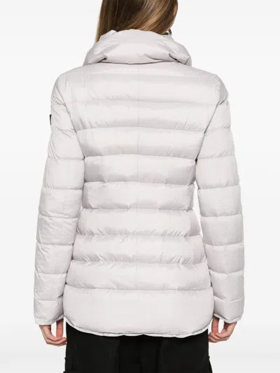Peuterey Grey Flagstaff Mqs 02 Jacket In White