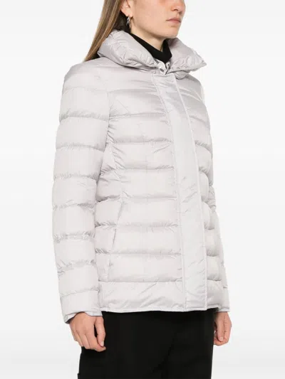 Peuterey Grey Flagstaff Mqs 02 Jacket In White