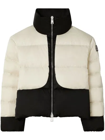 Shop Tory Burch Nylon Short Down Jacket