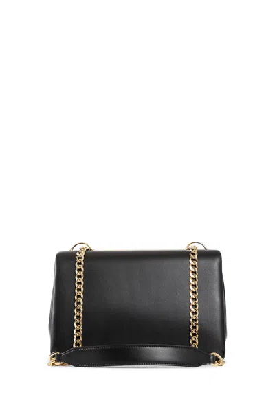 Valentino Woman Black Shoulder Bags In Black