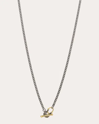 Armenta Women's 18k Gold Sterling Silver And Diamond Toggle Pendant Necklace In Gold