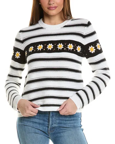 AUTUMN CASHMERE BRETON STRIPE SWEATER 