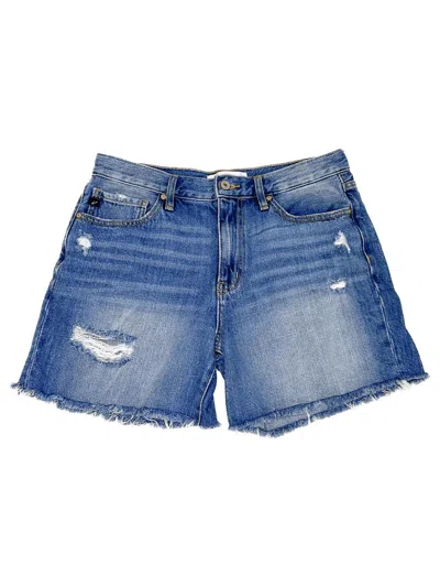 Kancan Women's Summer Shorts In Blue In Blue