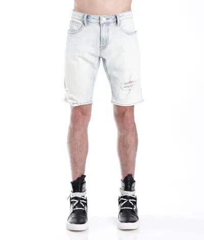 Hvman Mero Slim Stretch Shorts In Blue