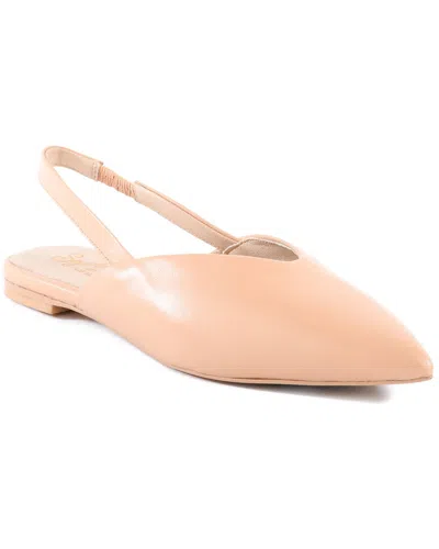 Seychelles Holli Leather Flat In Beige