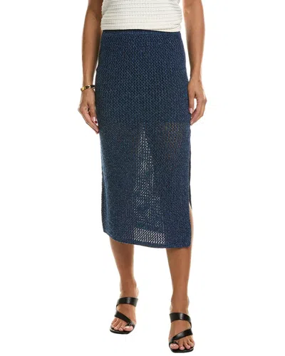 Rag & Bone Carter Skirt In Blue