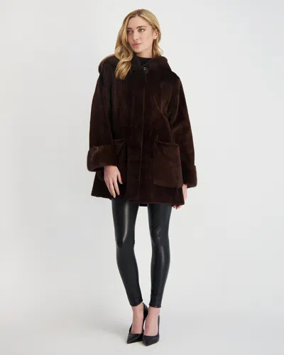 Gorski Mink Parka In Gold