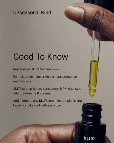 Klur Unseasonal Kind Face Oil