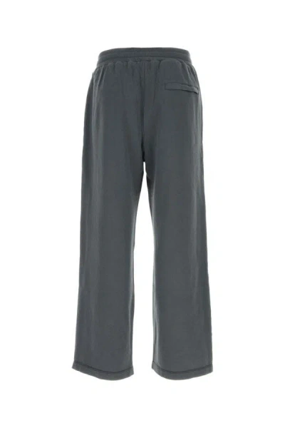 Dolce & Gabbana Elastic Drawstring Sweatpants In Gray