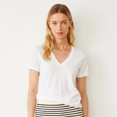 Monrow Oversized Tee In White