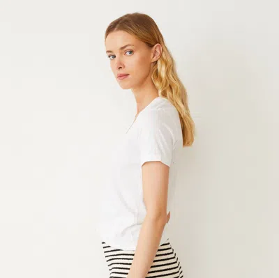 Monrow Oversized Tee In White