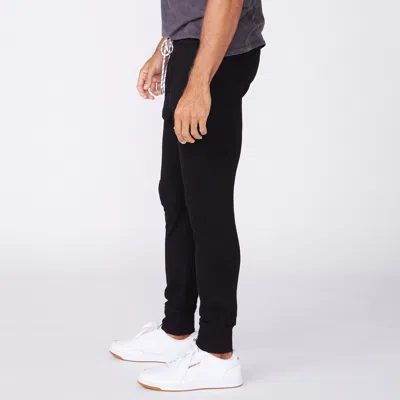 Monrow Bungee Cord Jogger In Black