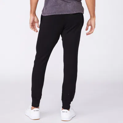 Monrow Bungee Cord Jogger In Black