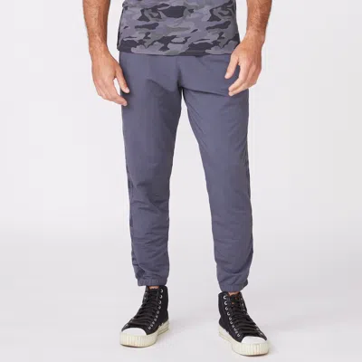 Monrow Camo Stripe Lounge Sweats In Vintage Black