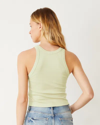 Monrow Crop Ultimate Tank In Matcha