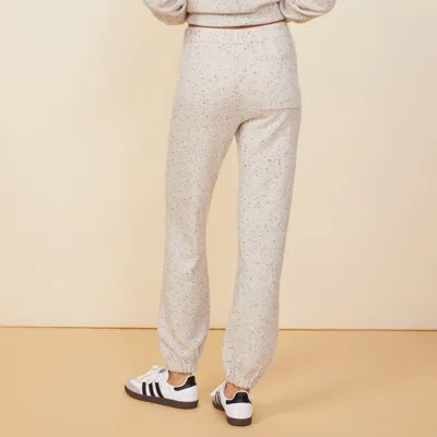 Monrow Neps Cashmere Oversize Sweatpants Ash L In Ash