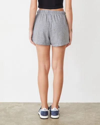 Monrow Original Fleece Ultimate Short In Granite