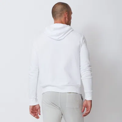 Monrow Archives Pullover Hoody In White