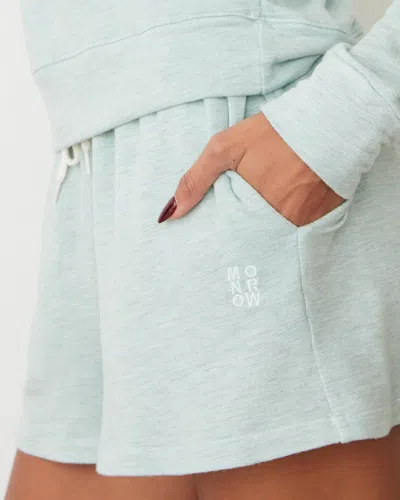Monrow Supersoft Ultimate Short In Sea Foam