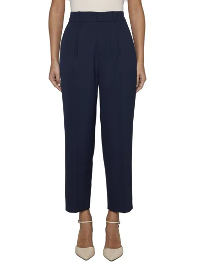 Shop Pt Torino Trousers In Blue