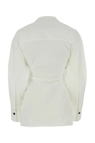 Ferragamo Camicia In White