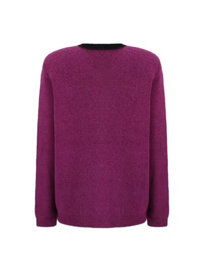 Shop Alessandra Rich Knitwear In Purple