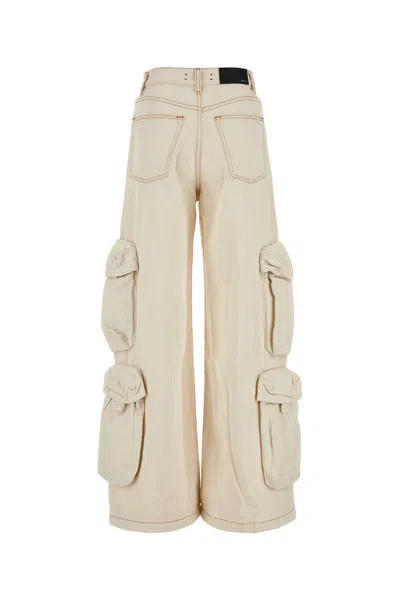 Amiri Belt Loop With Jeans In Beige