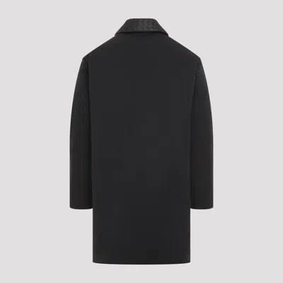 Shop Bottega Veneta Coat In Black