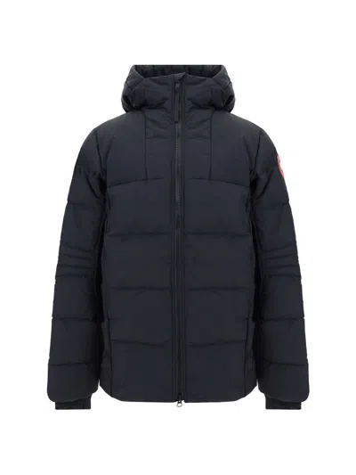 Shop Canada Goose Down Jackets In Black